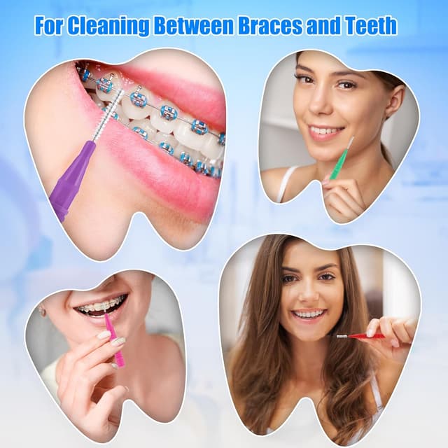 Thumbnail 4 de RAYITO 100 Interdental Brushes 5 sizes 🪥