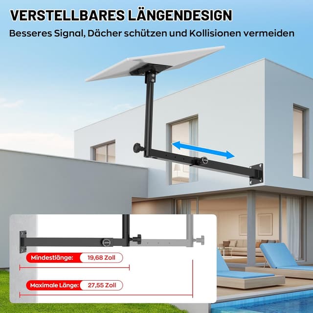 Detalle 2 de IMAYCC Kit Starlink Gen 3 Mount