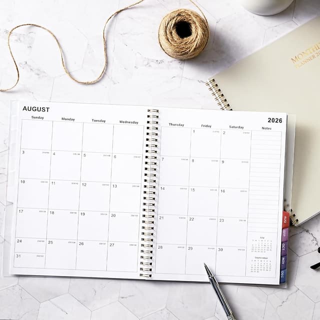 Thumbnail 1 de 2026 Monthly Planner for Organized Year