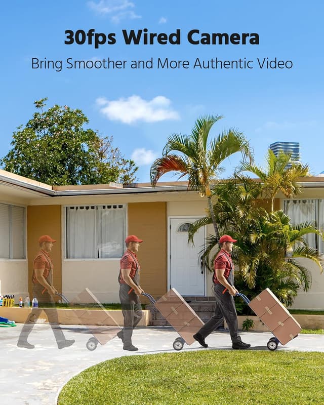 Detalle de ANNKE 1080P Add-on CCTV Bullet Camera with IP66 Weatherproofing and 82.2° Wide View