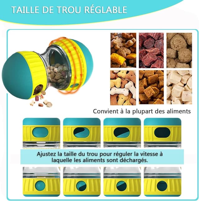 Thumbnail 3 de JWTEEE Intelligenzspielzeug Hund Futterball