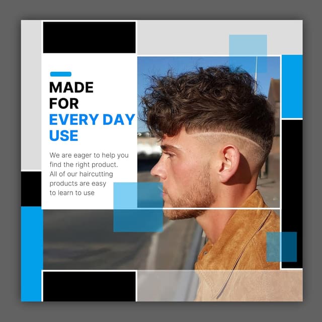 Detalle de CR8GR8 Clipper Guards for Wahl 10/12/14/16/18/20 (6pcs, Extra Long Guides, Gray)