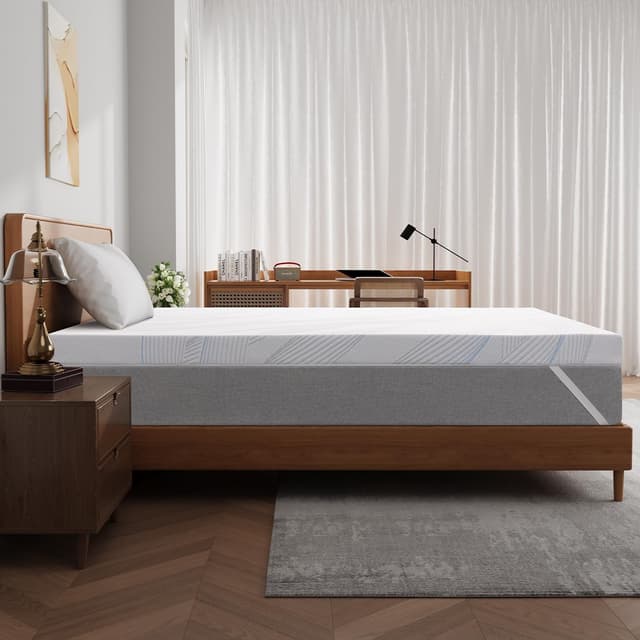 Thumbnail 6 de Sleremind Topper 180x200 cm mit Gel-Memory-Schaum (ca. 7 cm) – atmungsaktiv & waschbarer Bezug