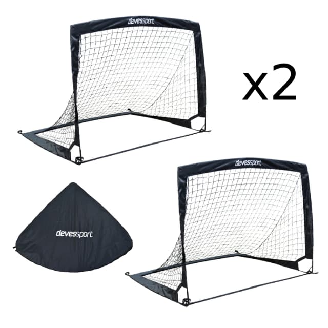 Detalle de Devessport Portería Plegable 120×90 cm