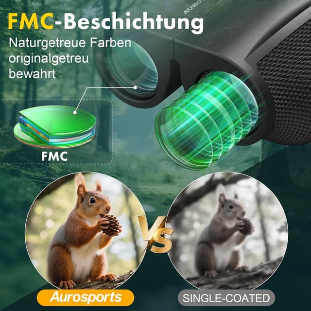 Thumbnail 4 de Aurosports 12x32 Fernglas Erwachsene