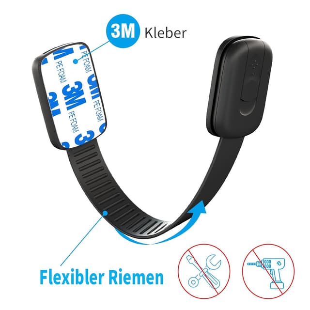 Detalle 2 de ECHOCUBE Kindersicherung für Möbel, 8er-Set