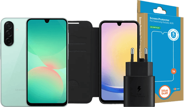 Detalle de Samsung Galaxy A26 128 GB Grün 5G inkl. Komplettes Zubehörset