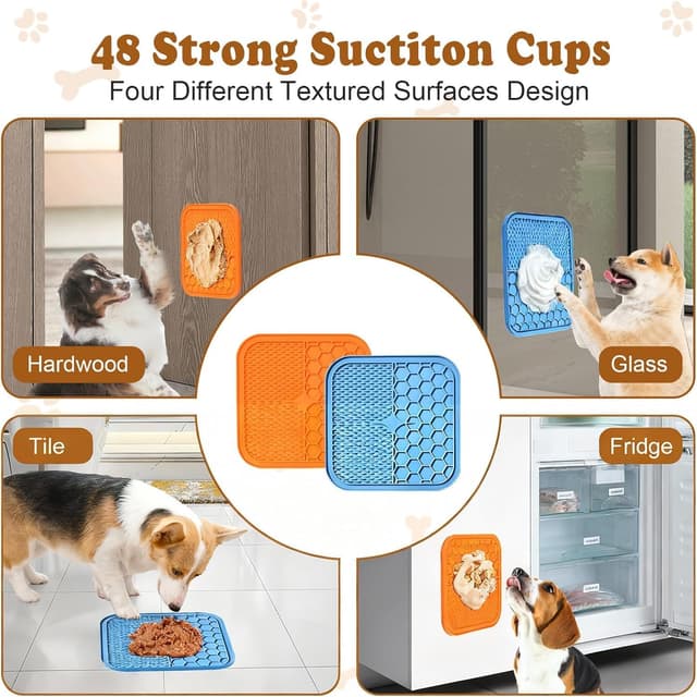 Thumbnail 4 de AiQInu Tappetino per Leccare Cani 2 pezzi