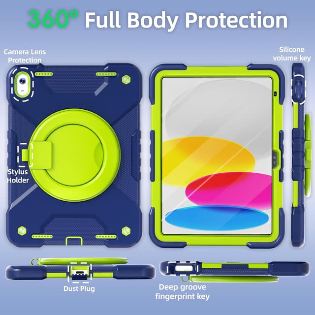 Thumbnail 5 de Andnary Case for iPad 11-inch 360° Rotating Stand