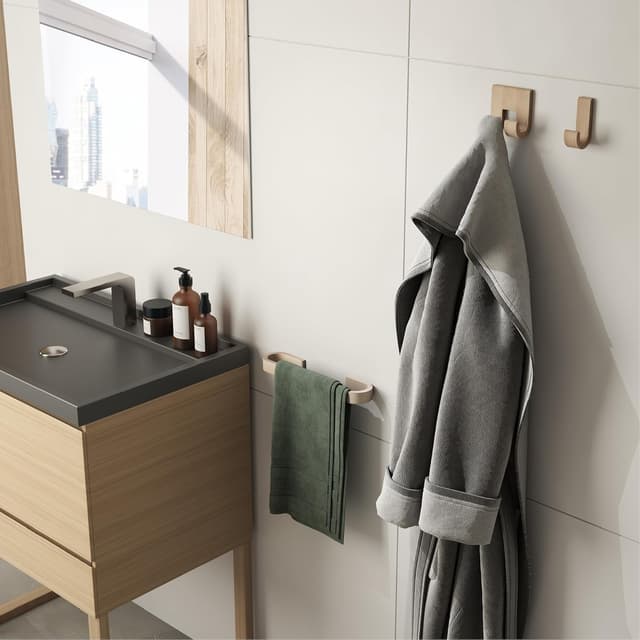 Thumbnail 4 de Gedy Himalaya Porte-serviette en bambou 2 pièces