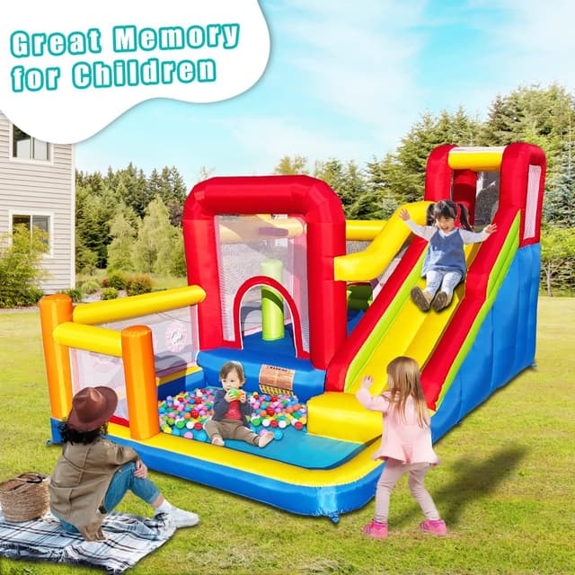 Thumbnail 4 de Hongcoral Bounce House Inflatable with Slide