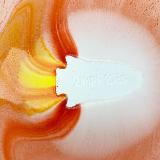 Detalle 2 de Lot de 3 grandes bombes de bain ZIMPLI Rocket (effet flamme pétillant) – jouets de bain pour enfants