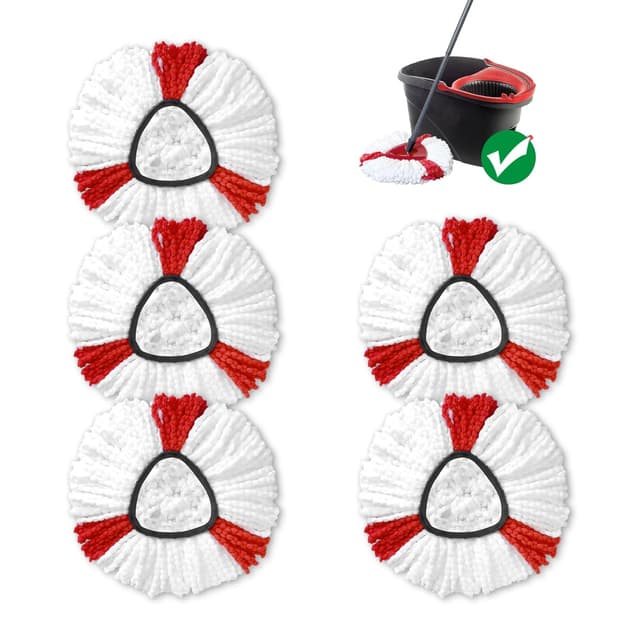Detalle de Mop Head Replacement 5 Pack Microfibre