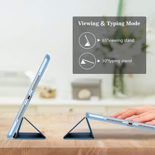 Detalle 2 de ProCase Smart-Schutzhülle für iPad 9,7" (6./5. Gen) & iPad Air / Air 2 – weiches TPU, Auto-Schlaf/Wach