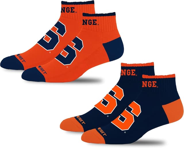 Detalle de For Bare Feet NCAA Unisex Kids Front and Center 2-Pack Team Colors (UCLA Bruins)