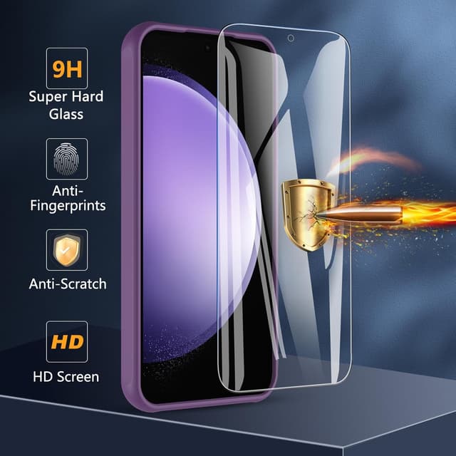Thumbnail 4 de Hensinple Samsung S23 FE magnetic case 1 with screen protector