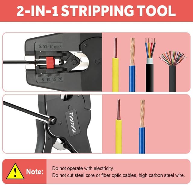 Detalle 2 de Automatic wire stripper 7-32 AWG