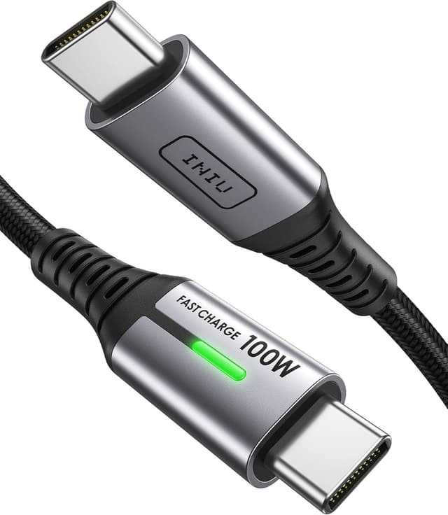 Detalle de INIU USB‑C‑Kabel 100W 3m Schnellladekabel