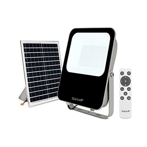 Detalle de Garza Foco Solar LED para exterior, 60 W 24.000 mAh