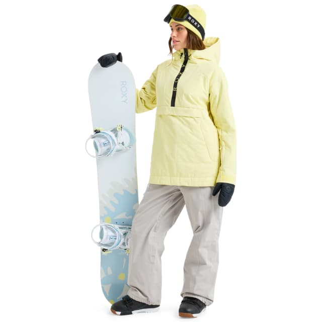 Detalle 2 de Roxy Radiant Lines Overhead chaqueta técnica de snow para mujer con DryFlight 15K