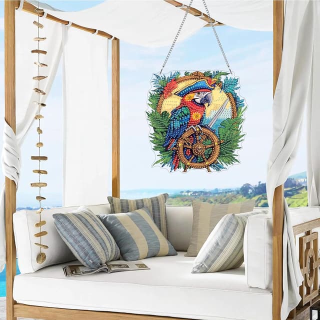 Thumbnail 4 de VAIIEYO 5D Diamond Painting Anhänger 20 x 20 cm