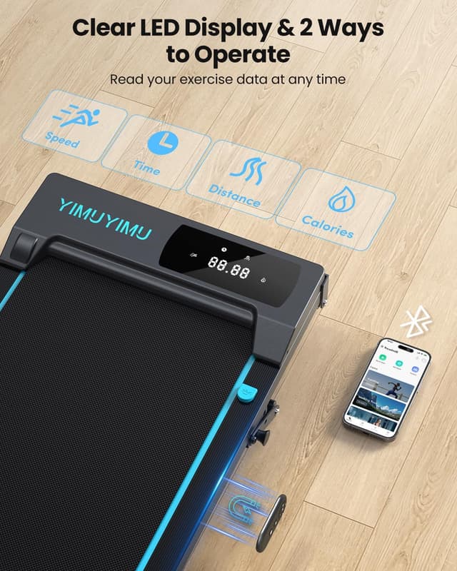 Thumbnail 4 de YIMUYIMU Walking Pad 8% Incline