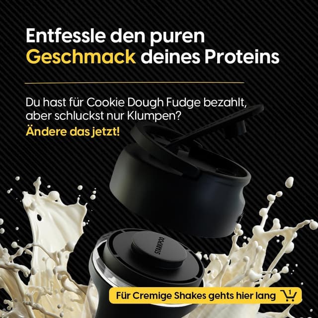 Detalle 2 de STARKSHAKE V4 elektrischer Protein Shaker 8000 UPM