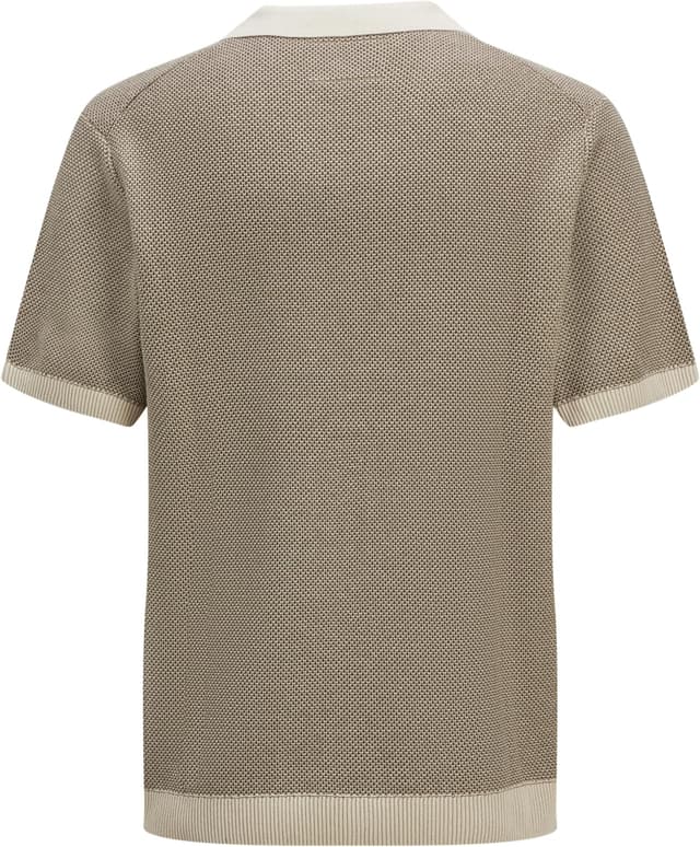 Detalle 2 de JACK & JONES Gestricktes Polo Einfarbig