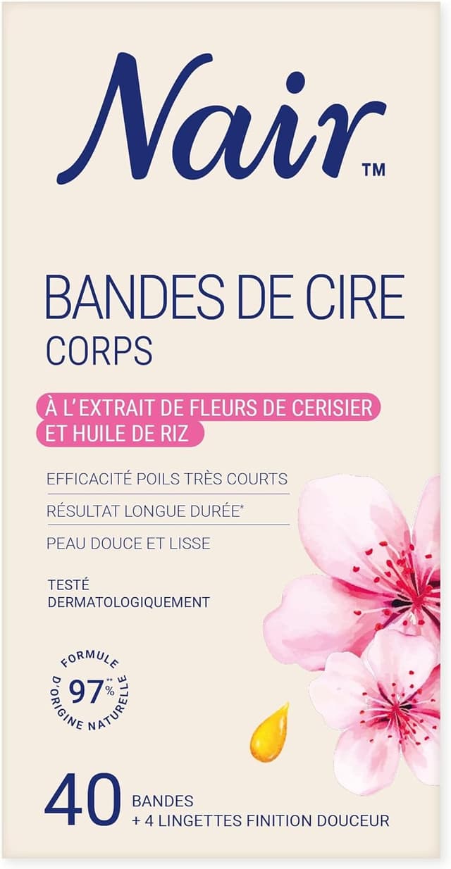 Thumbnail 4 de NAIR Bandes de Cire Froide Corps 40 bandes