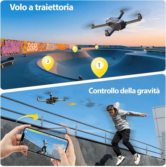 Detalle 2 de DEERC D25 Drone 4K HD con Trasmissione 5G