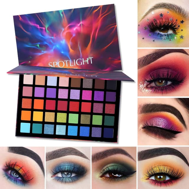 Thumbnail 5 de UCANBE Spotlight Lidschatten Palette 40 Farben