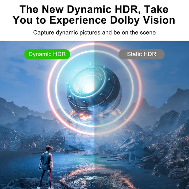 Detalle de Thsucords Cable HDMI 8K Ultra Delgado 3M