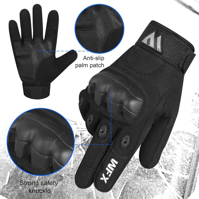 Thumbnail 3 de WFX Full‑Finger Motorcycle Gloves with Touchscreen