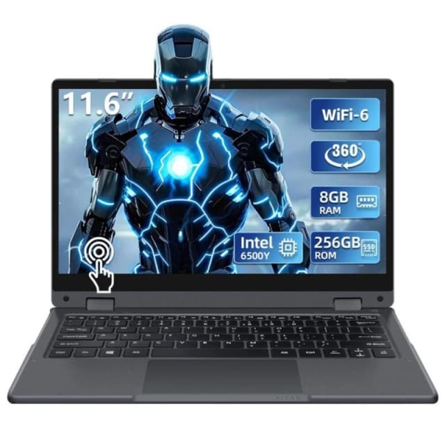 Imagen de Vanwin R1166 11,6" 8GB 256GB SSD táctil 360° Windows 11 Pro 💻 en OfertitasTOP