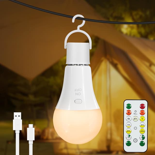 Imagen de Dehobo lampadina LED E27 ricaricabile 7W en OfertitasTOP