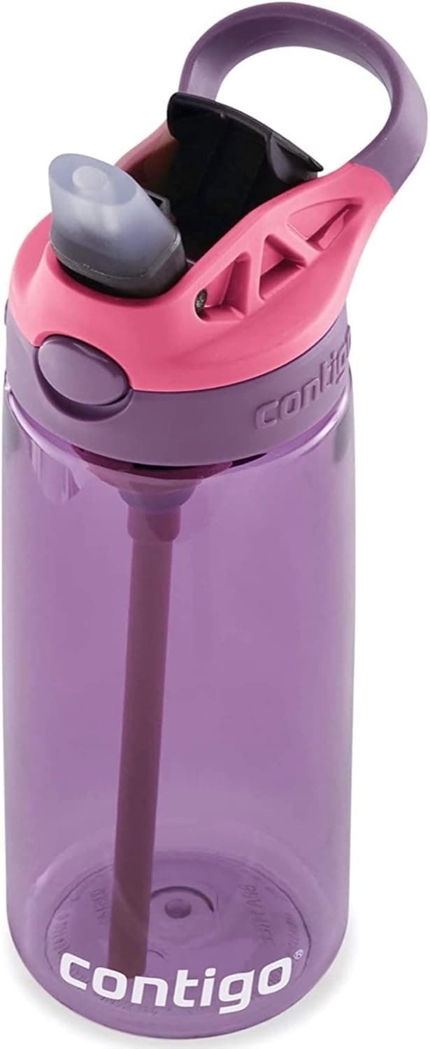 Thumbnail 6 de Contigo Aubrey Kids Water Bottle 14oz Dino Shark 2-Pack