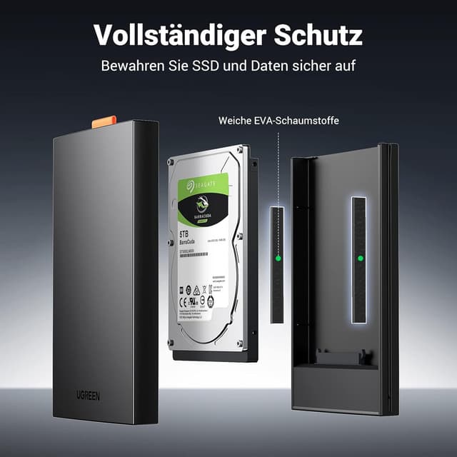 Thumbnail 6 de UGREEN Festplattengehäuse 2,5" 6Gbps