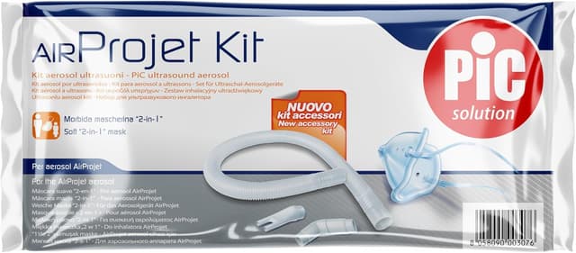 Detalle de Pic Solution AirProjet Kit – Set für Ultraschall-Aerosolgerät (Airprojet La Cara 2 in 1)