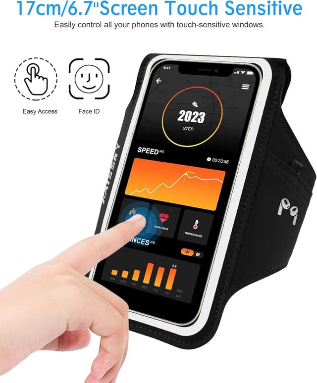 Thumbnail 5 de Razobws 6.7" Brassard sport pour smartphone