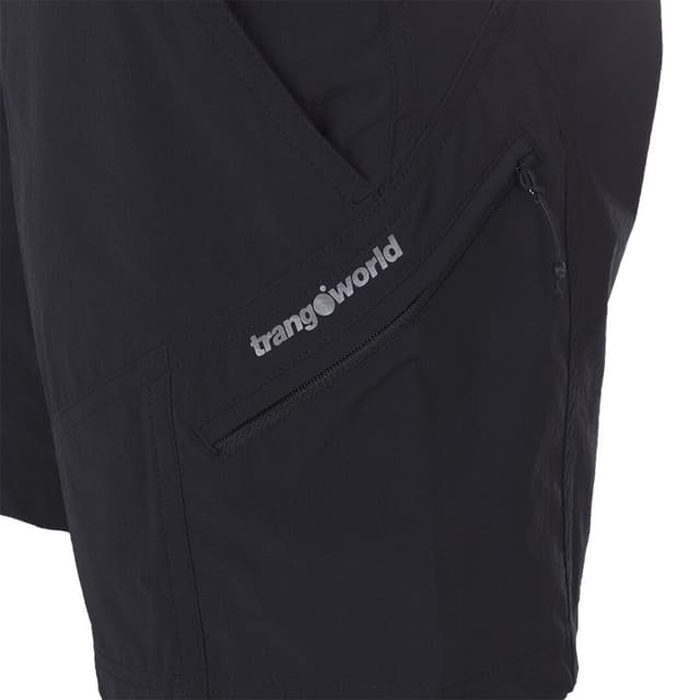 Detalle 2 de Trangoworld Yittu sf pantalón corto hiking UV+50 86%