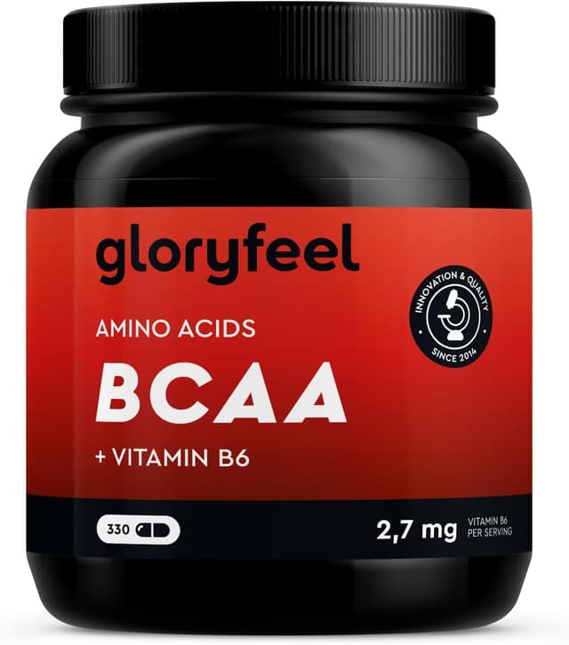 Detalle de Gloryfeel BCAA 2:1:1 2.1.1 con vitamina B6, 330 compresse (vegan)