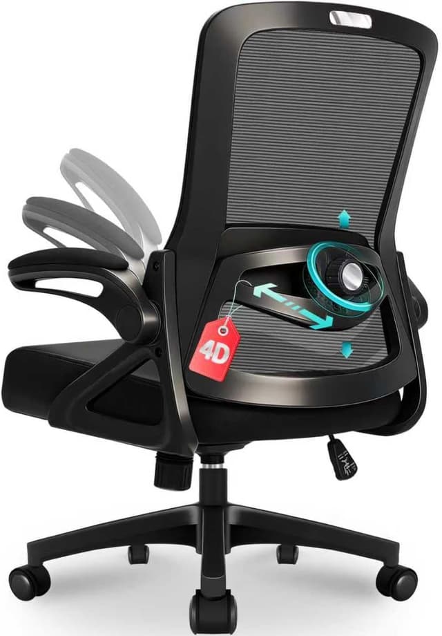 Detalle de Milacyee Bürostuhl mit 4D-Lendenstütze