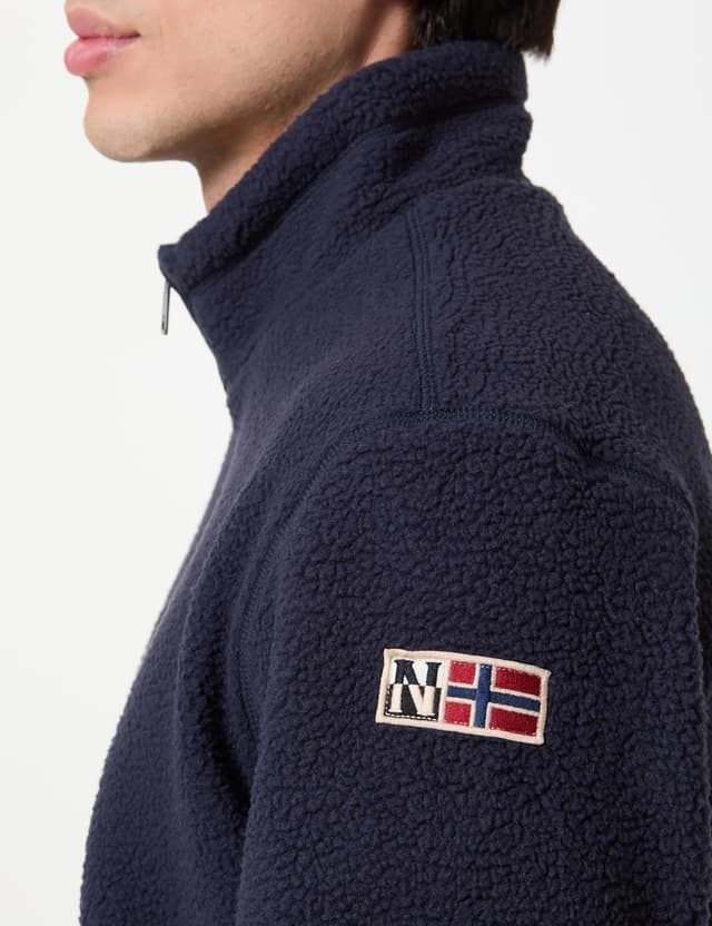 Thumbnail 3 de Pile con mezza zip Napapijri Treser