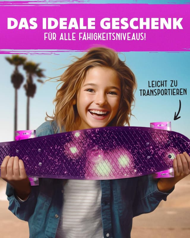 Thumbnail 4 de Deleven Skateboard 56 cm đč