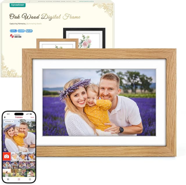 Detalle de Digitaler Bilderrahmen 10,1" 32 GB 🌄