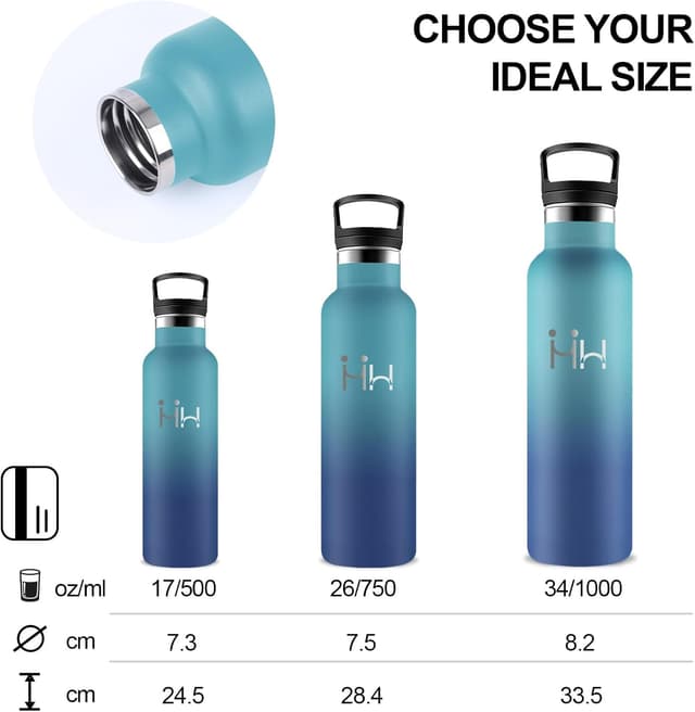 Thumbnail 4 de Grsta botella acero 1 L aislamiento doble