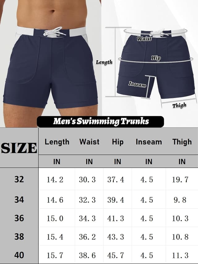 Thumbnail 5 de KEFITEVD YK016 Quick Dry Swimming Shorts