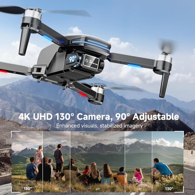 Thumbnail 2 de Drone with Camera 4K mini foldable drone