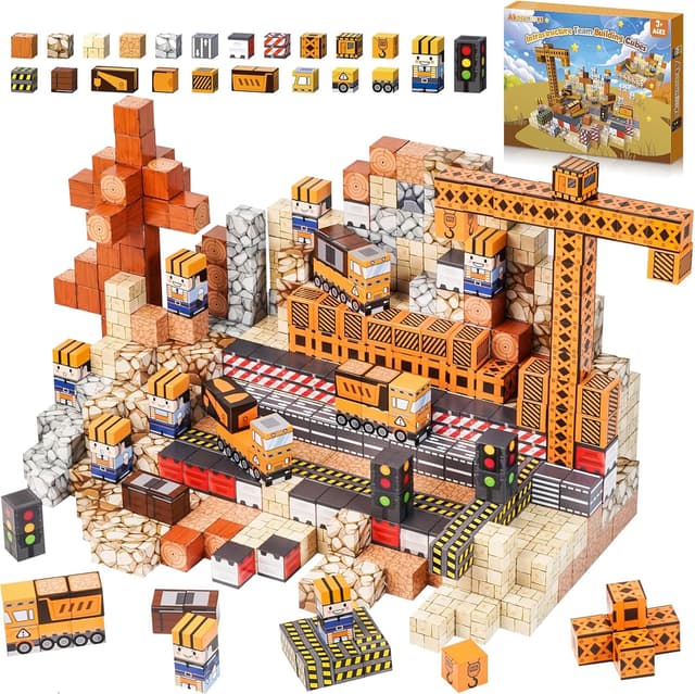 Imagen de Akosuntoys Magnetic Blocks Set 150 PCS en OfertitasTOP