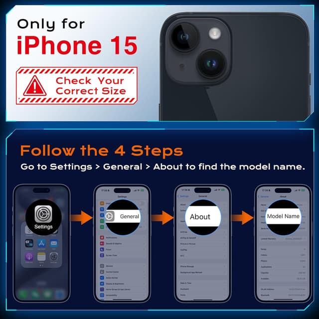 Thumbnail 6 de Anqrp Armor Handyhülle für iPhone 15 mit Ringhalter und Stoßschutz (Dunkelgrün)